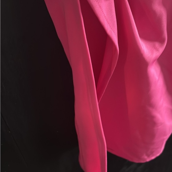 Tuckernuck Electric Pink Bow Jamie Dress Sequin Bow NWT XL - Picture 7 of 11